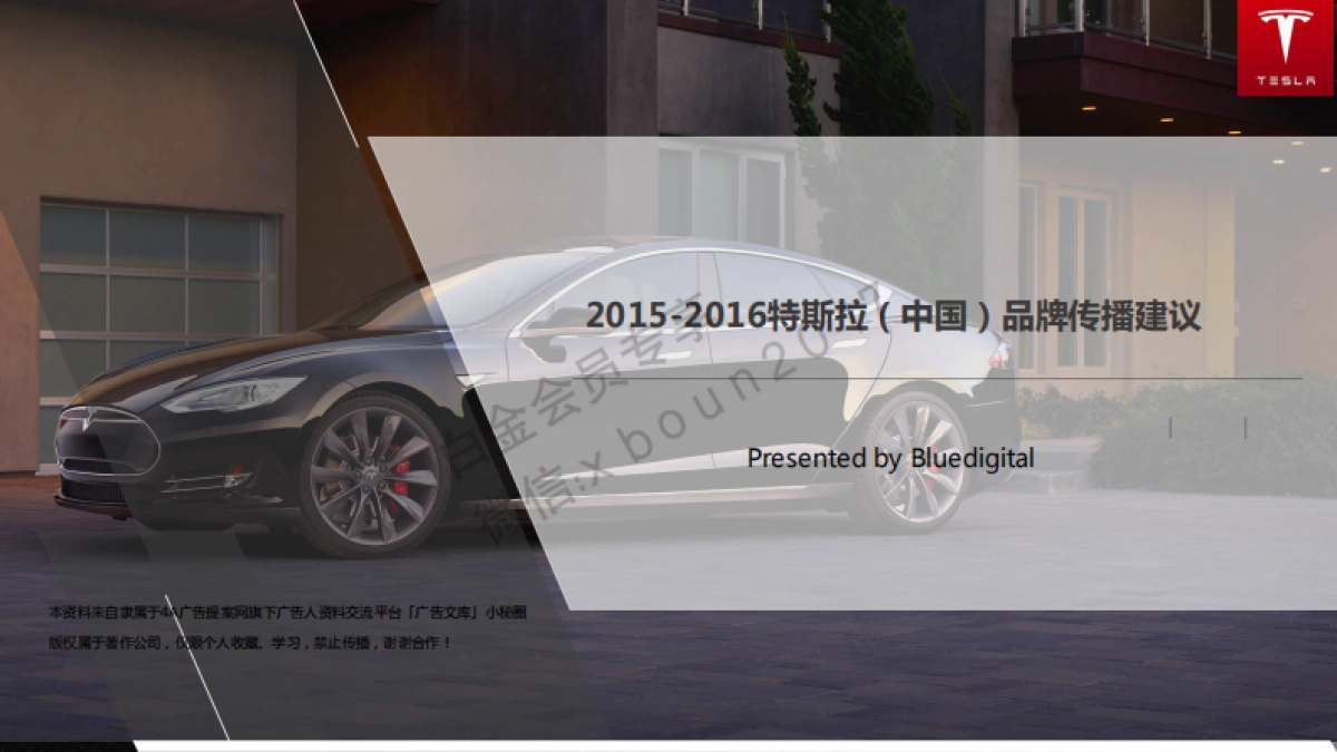 特斯拉（中国）品牌传播建议方案_第1页