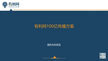 2015有利网100亿传播方案-26P