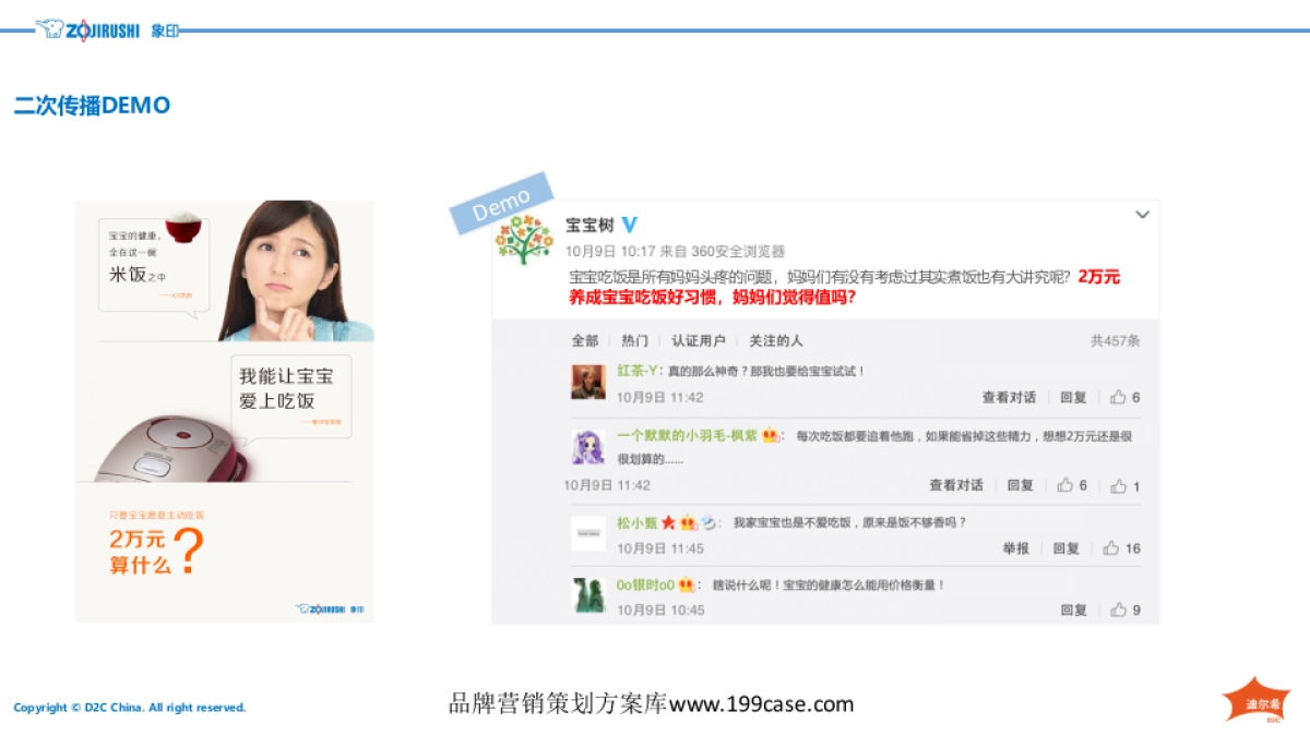 2017象印•IH电饭煲系列100周年“百万人试吃”数字营销传播方案_第10页
