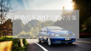 腾势汽车年度媒介传播方案