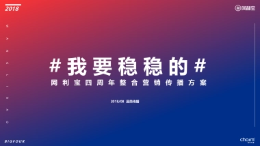 网利宝四周年传播案