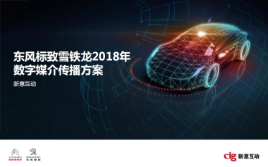 【新意互动】东风标致雪铁龙数字营销方案