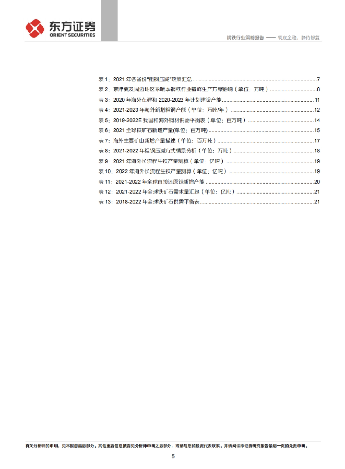 钢铁行业2022年度策略：筑底企稳，静待修复-东方证券-34页_第5页
