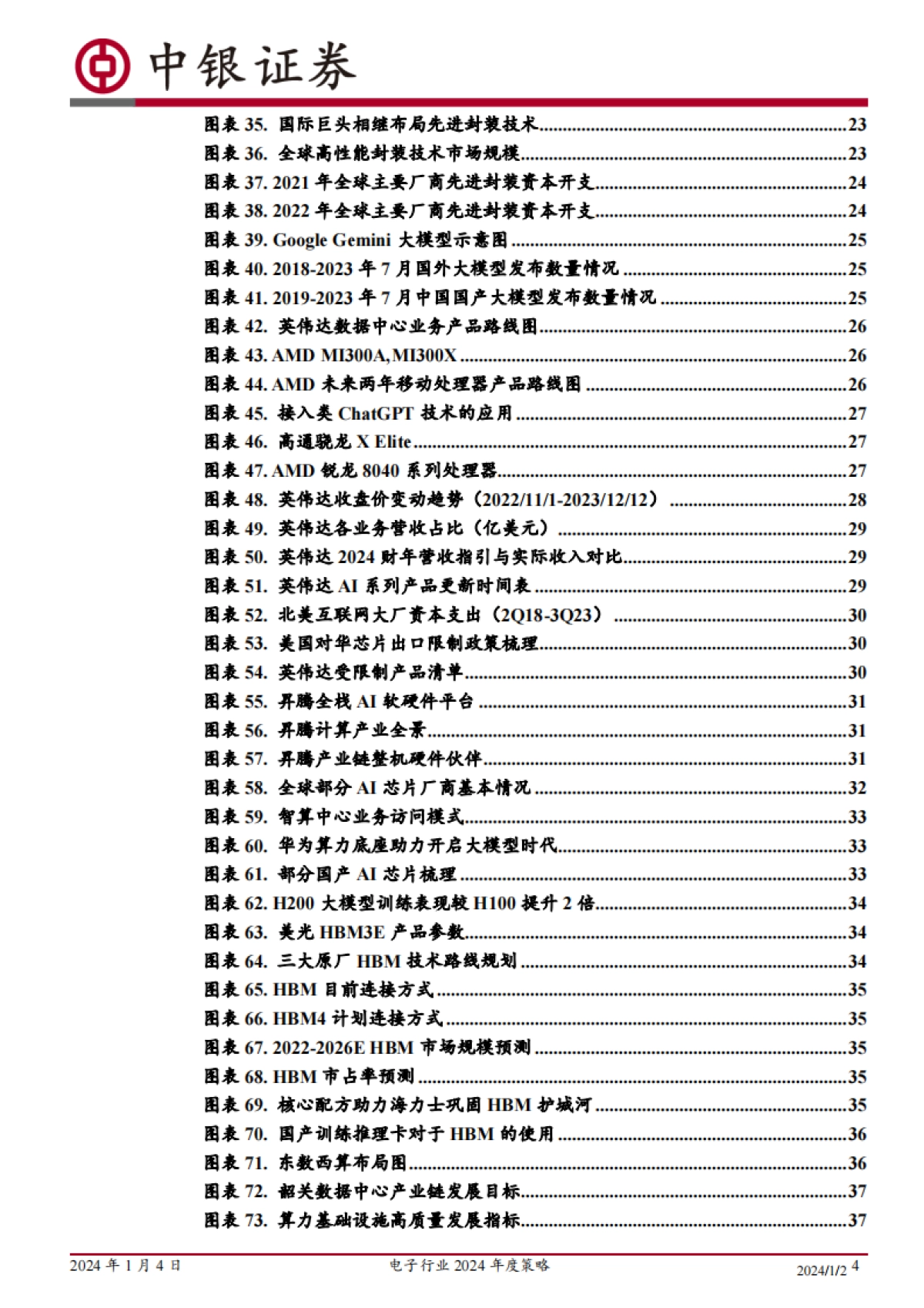 电子行业2024年度策略：周期向上叠加终端革命，AI引领万象更新_第4页