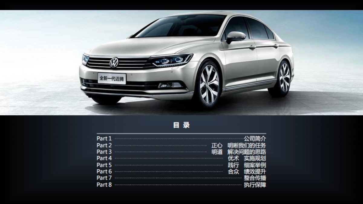 东北区全新一代迈腾年2季度市场营销策略及活动方案_第3页