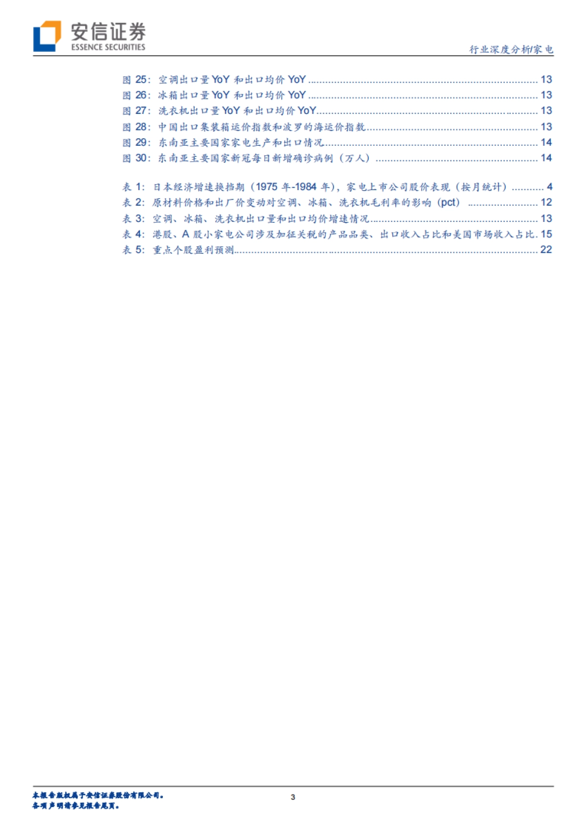 家电行业2022年度投资策略：否极泰来_第3页