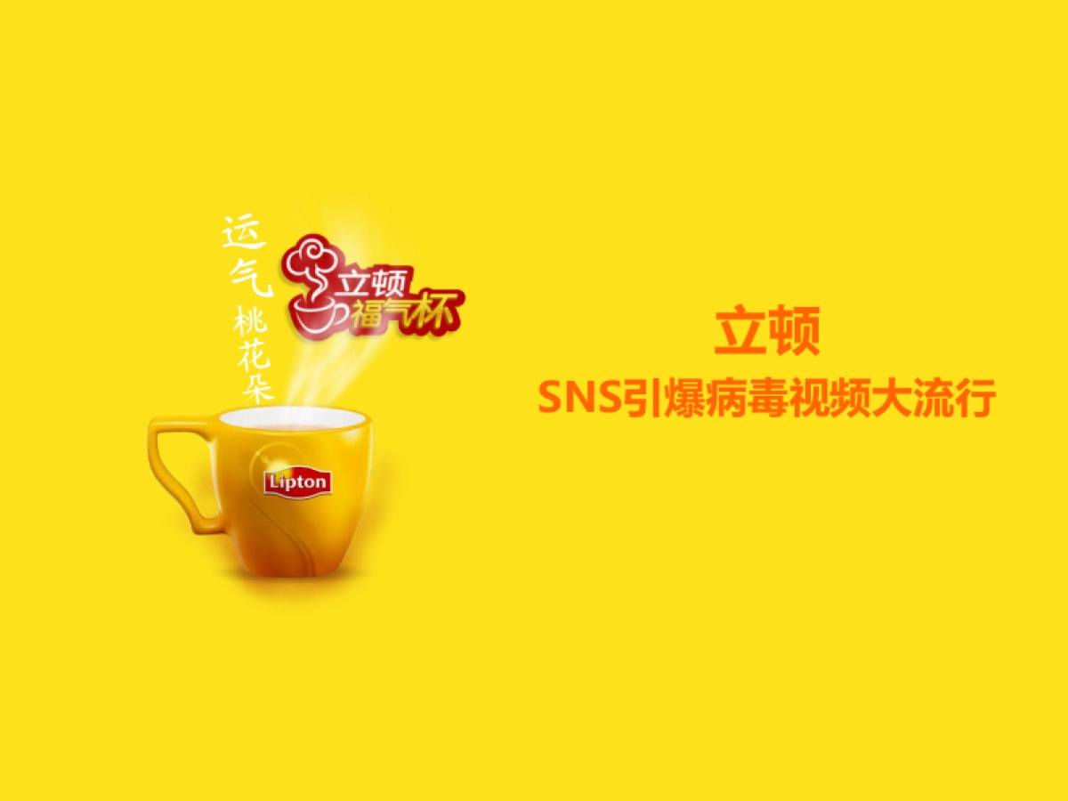 立顿红茶策划的网络营销方案_第1页