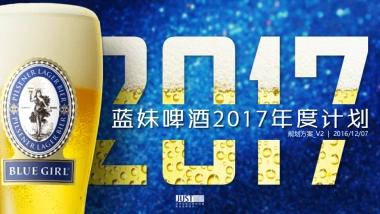 2017蓝妹啤酒年度计划规划方案