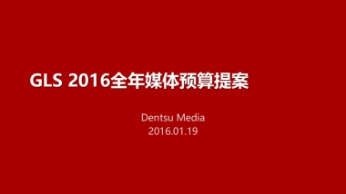 GLS X年度预算分配方案