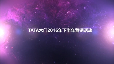 tata木门社会化营销汇总
