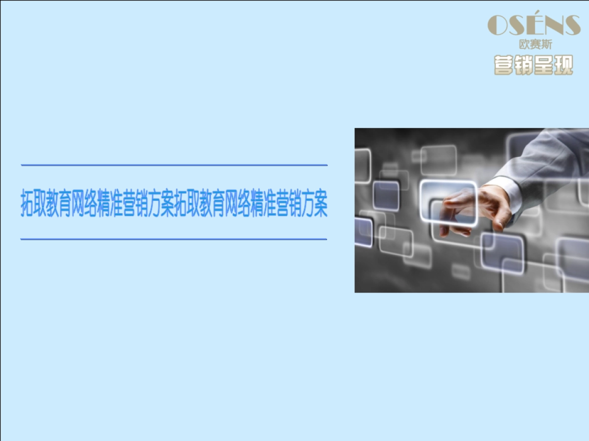 拓取教育网络精准营销方案_第4页
