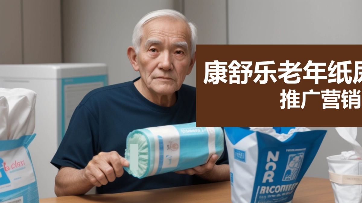 康舒乐老年纸尿裤渠道营销方案_第1页