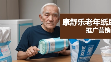 康舒乐老年纸尿裤渠道营销方案