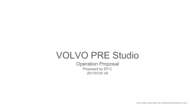 沃尔沃活动营销规划方案