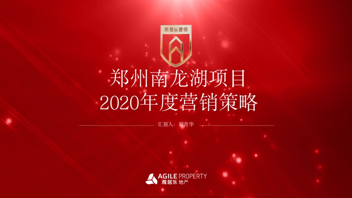 郑州南龙湖项目年度营销策略_第1页
