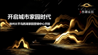2017池州太平鸟西湖家园营销中心开放策划案
