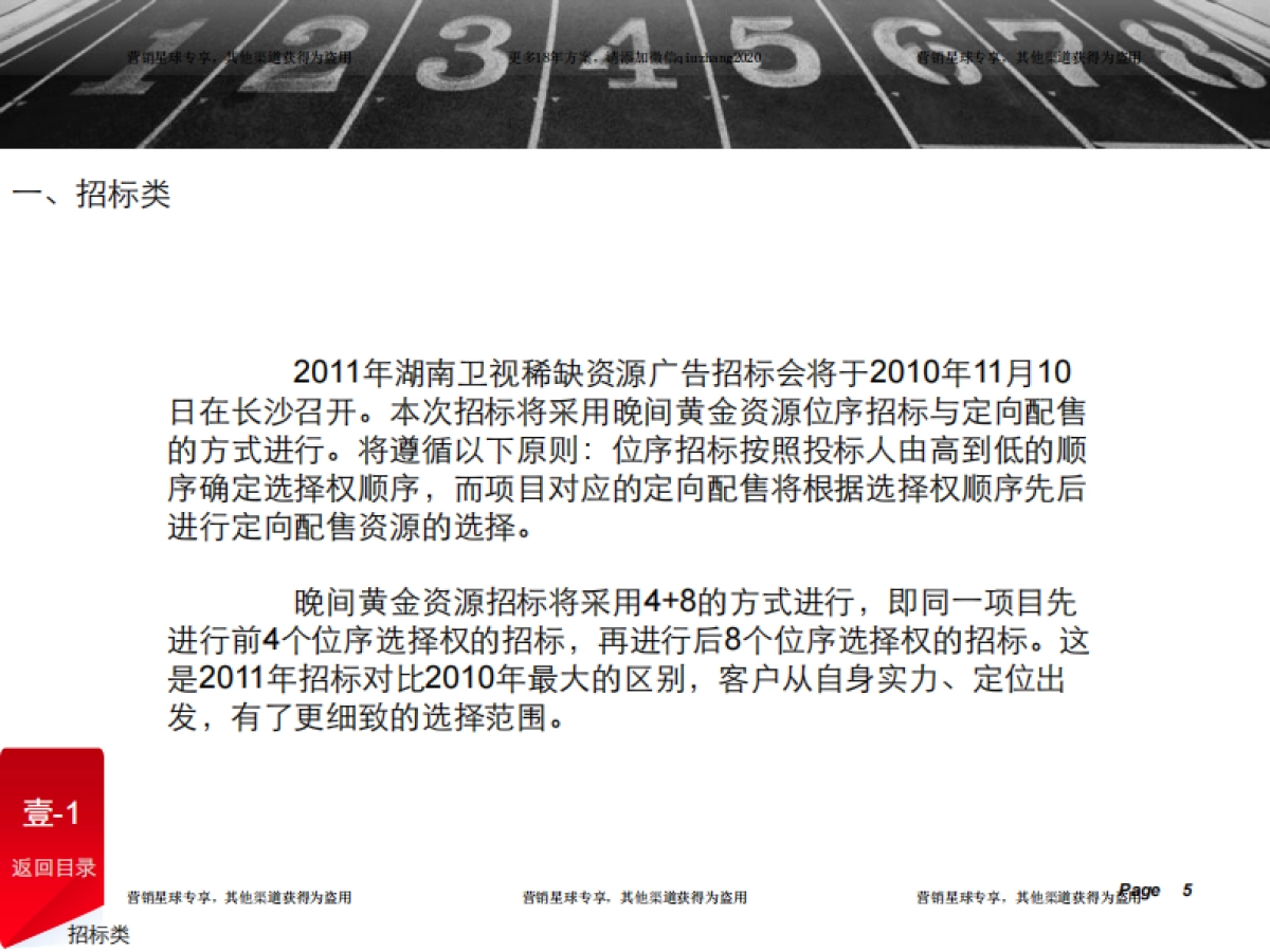 湖南卫视经典广告招标、招商方案 _第5页
