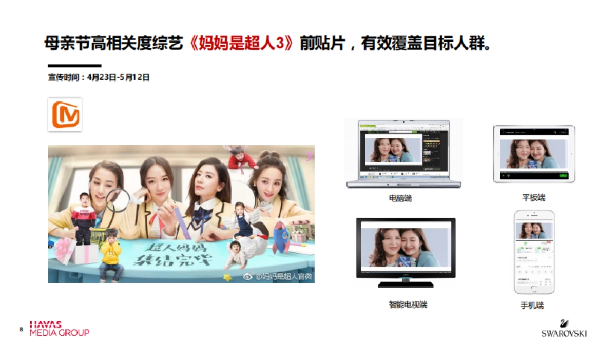 【HAVAS】Swarovski 母亲节广告宣传方案_第8页
