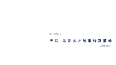 2020褐石广告-天润 · 之蒙水乡故事线落地传播案