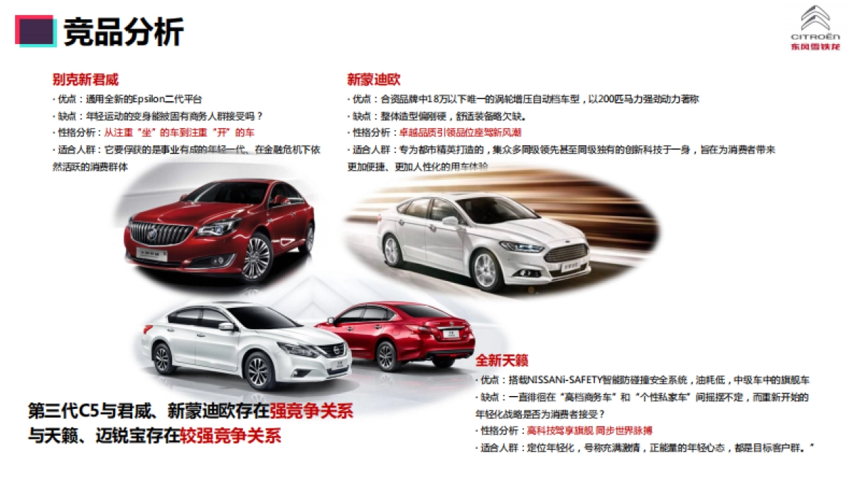 东风雪铁龙第三代C5区域投放策略方案_第6页