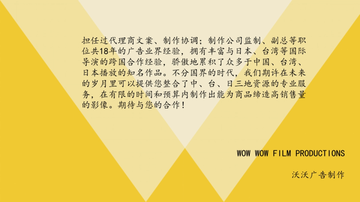 WOW WOW广告制作公司简介_第7页
