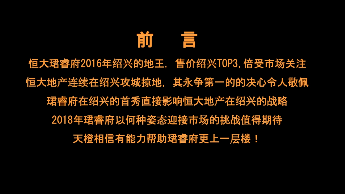 天橙中国-恒大珺睿府广告策略案_第3页
