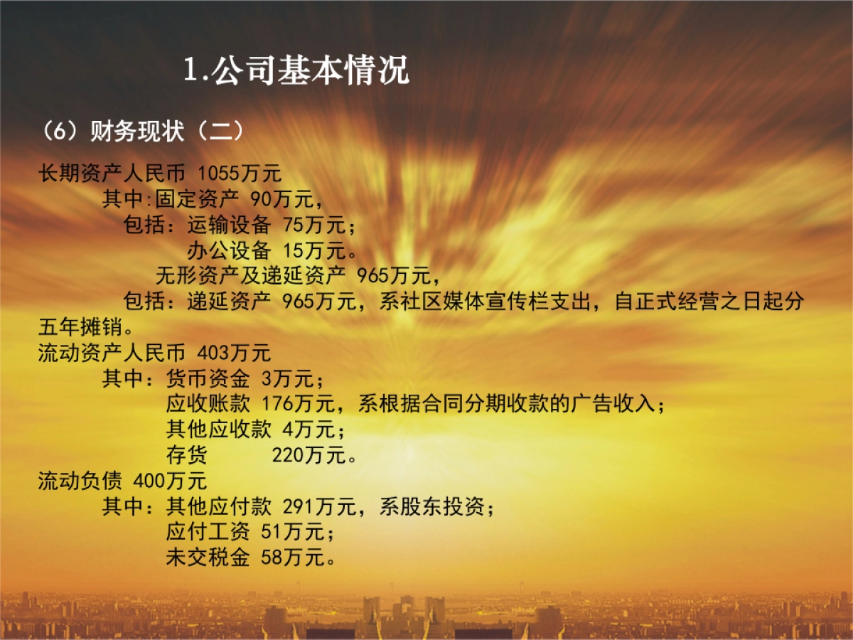 金鼎广告媒体公司投资商业计划书_第9页