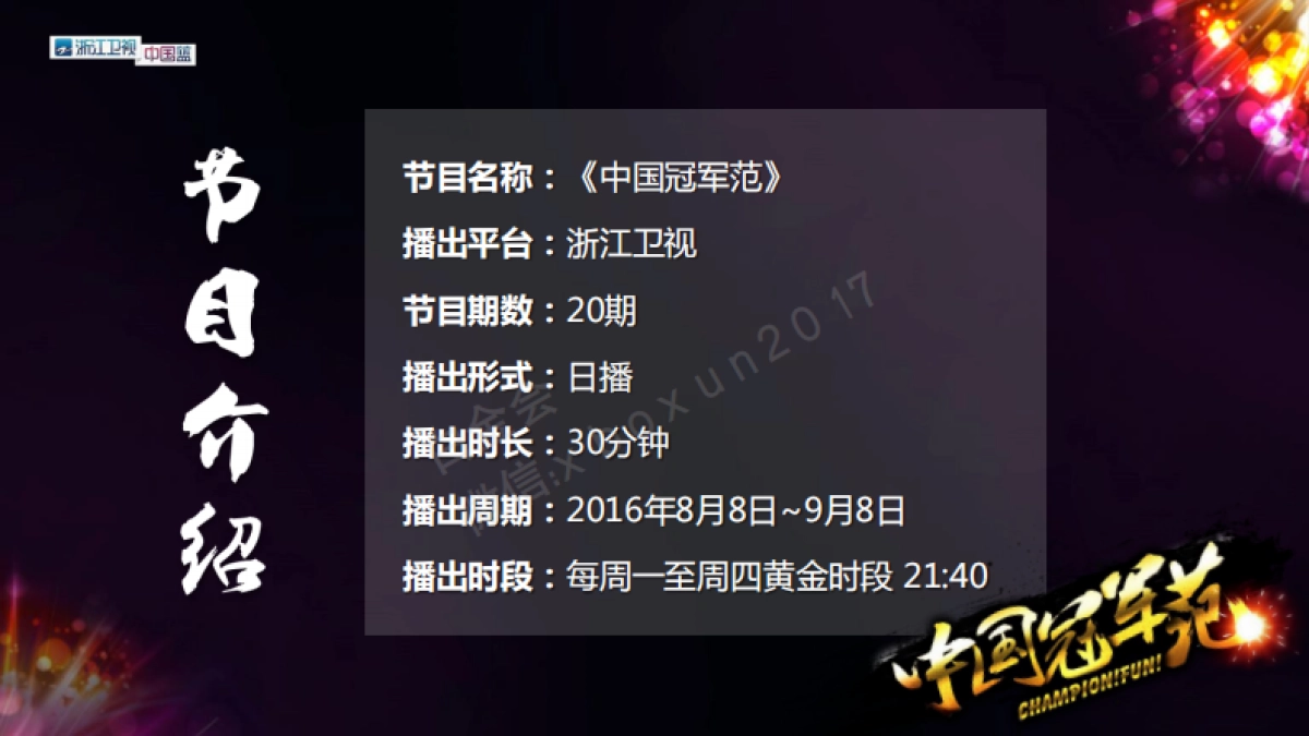 《中国冠军范》栏目冠名招商方案_第3页