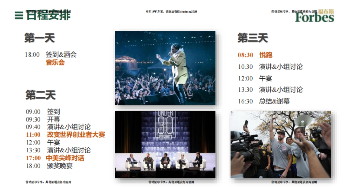 2017福布斯中国U30峰会招商方案 _第10页