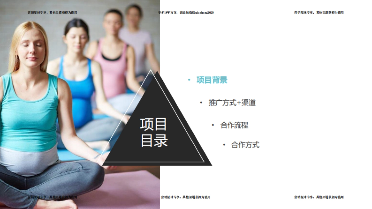 2017上海千人孕妇瑜伽项目招商方案 _第3页