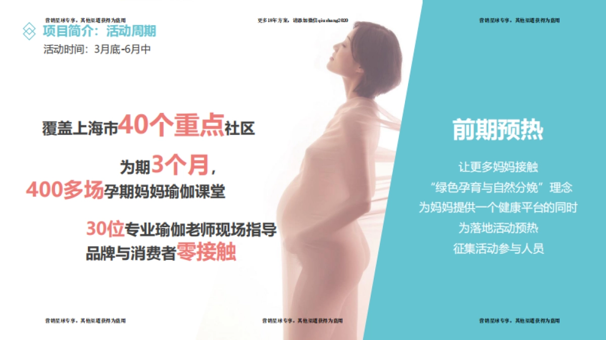 2017上海千人孕妇瑜伽项目招商方案 _第7页