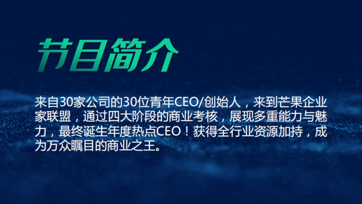 2021湖南卫视下半年《年少有为》招商方案_第8页