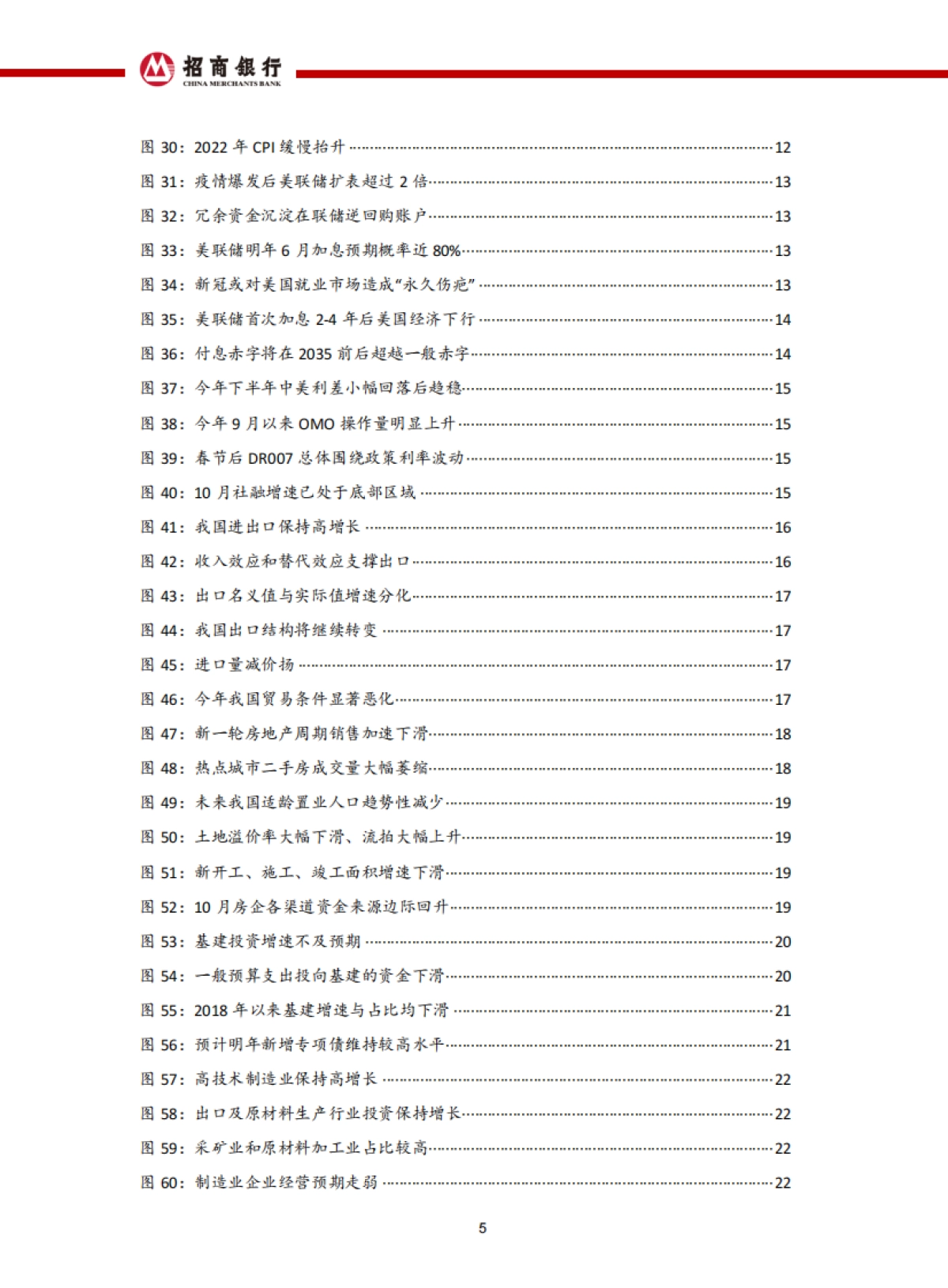 2022年宏观经济与资本市场展望：不惧未来-招商银行_第6页