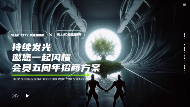 Blue City「闪耀」五周年招商方案