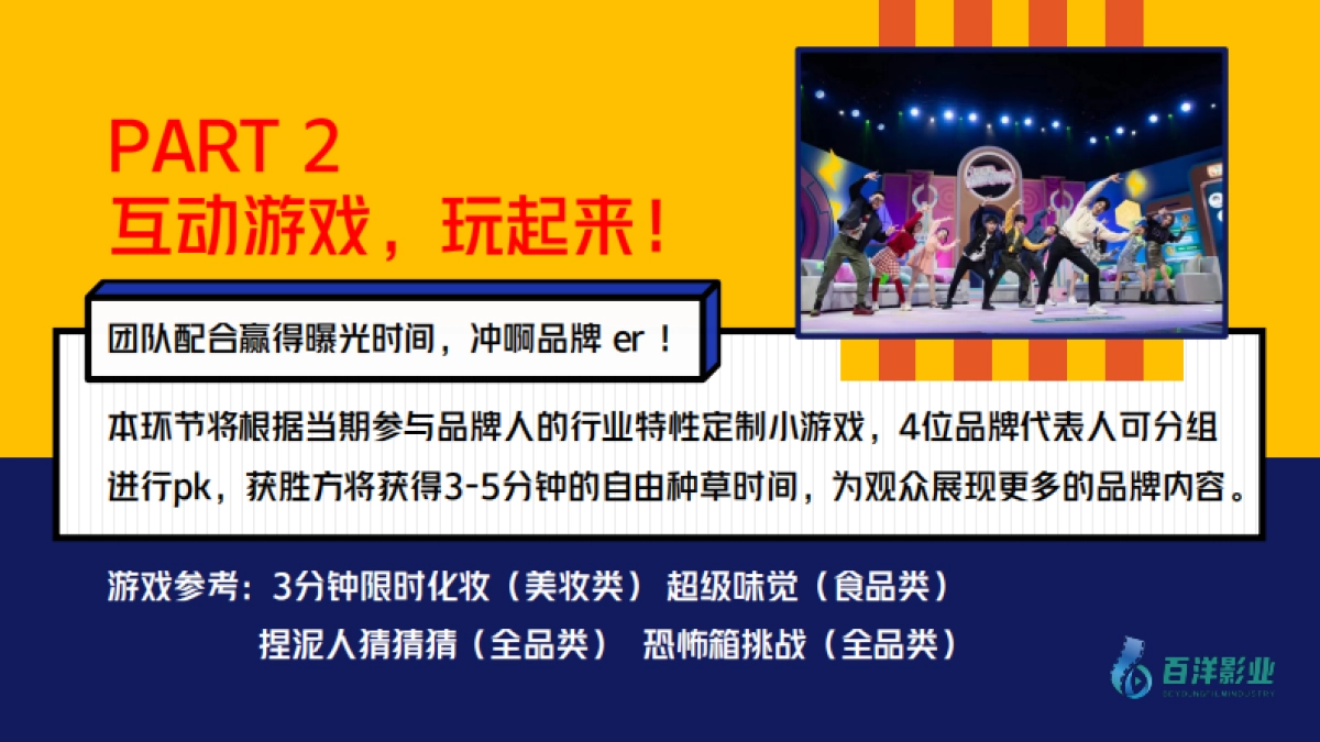 品牌综艺《万有引力》招商方案-百洋影业_第9页