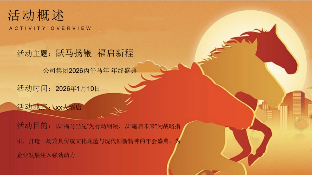 2026马年企业年终盛典年会总结尾牙活动方案.pptx_第6页