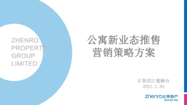 长沙正荣滨江紫阙台公寓策略方案-88P