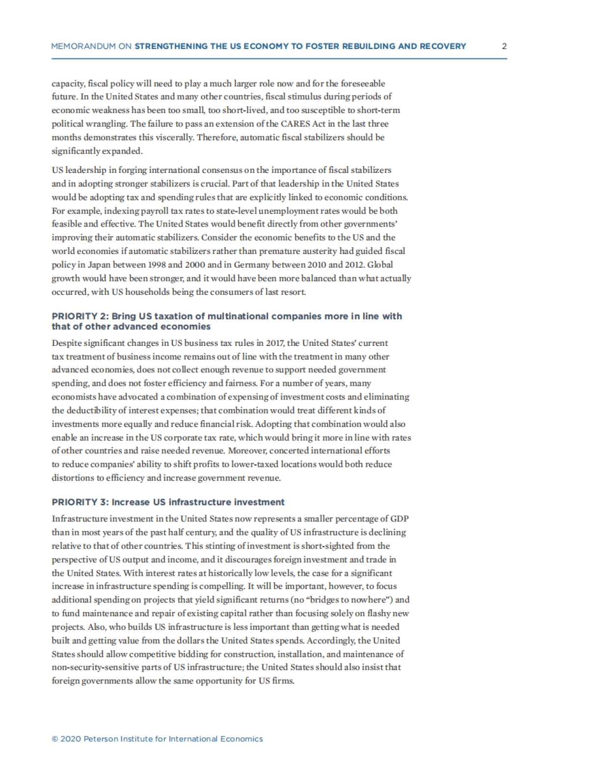 2021年美国重振全球经济的政策重点（英）-彼得森经济研究所_第5页