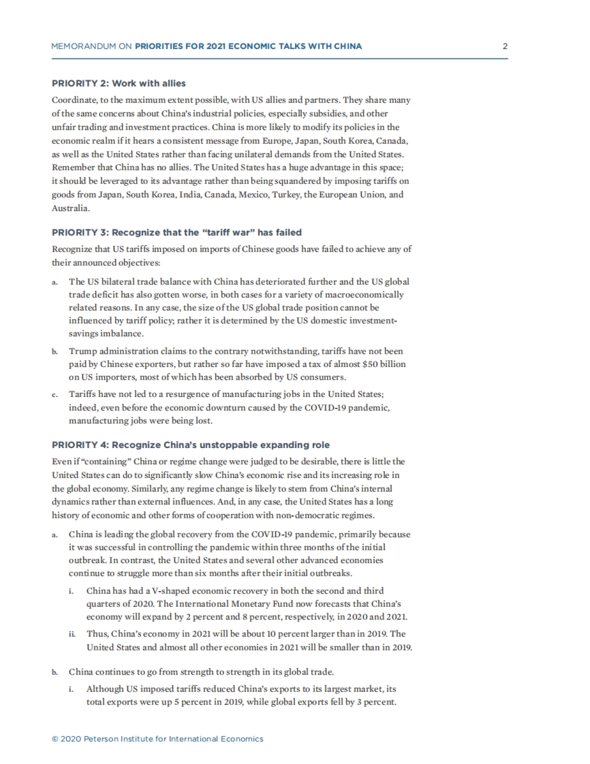 2021年美国重振全球经济的政策重点（英）-彼得森经济研究所_第8页
