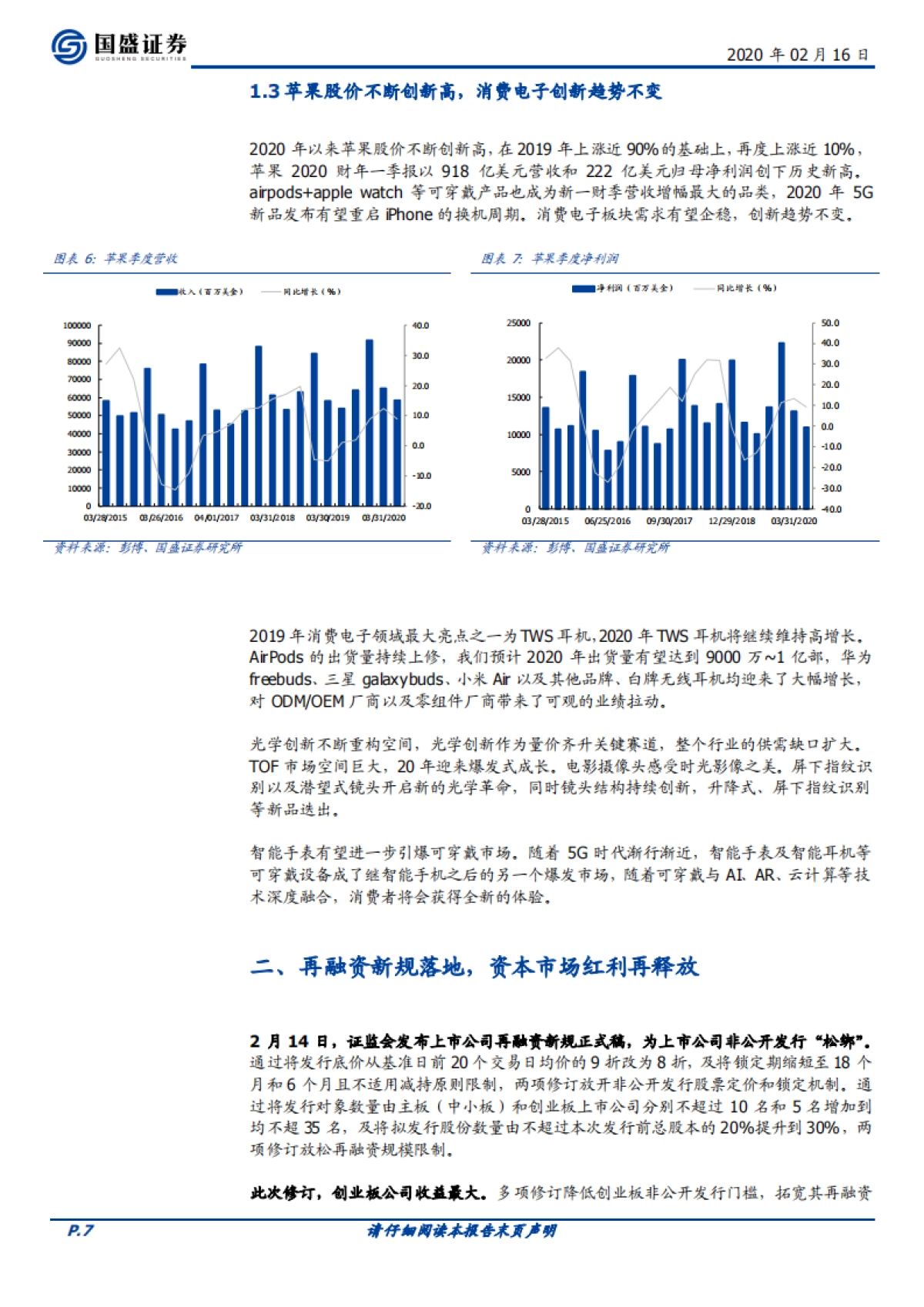 电子行业周报：政策创新齐飞，电子全面看好_第7页