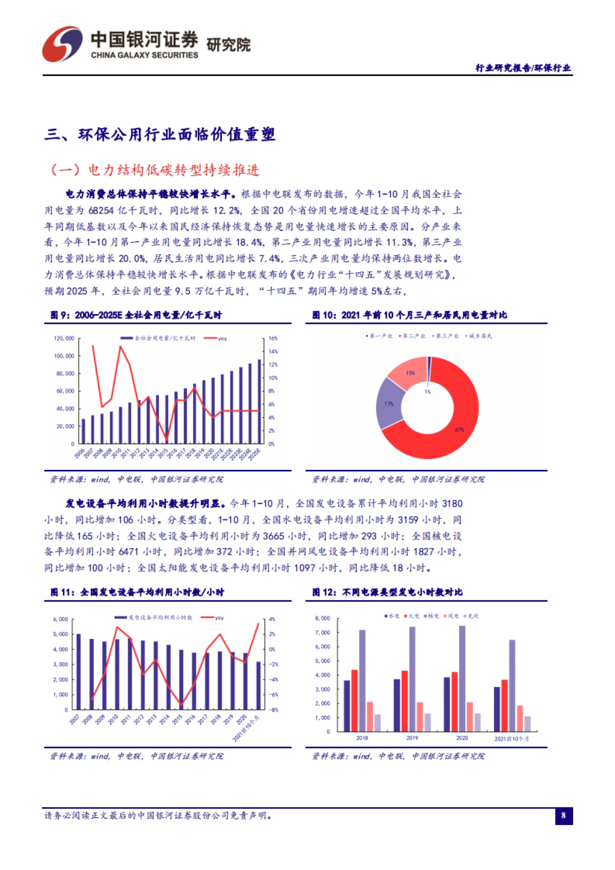 环保公用行业一月行业动态报告：纲领性政策密集出台，能源革命助力实现双碳目标-银河证券-18页_第9页