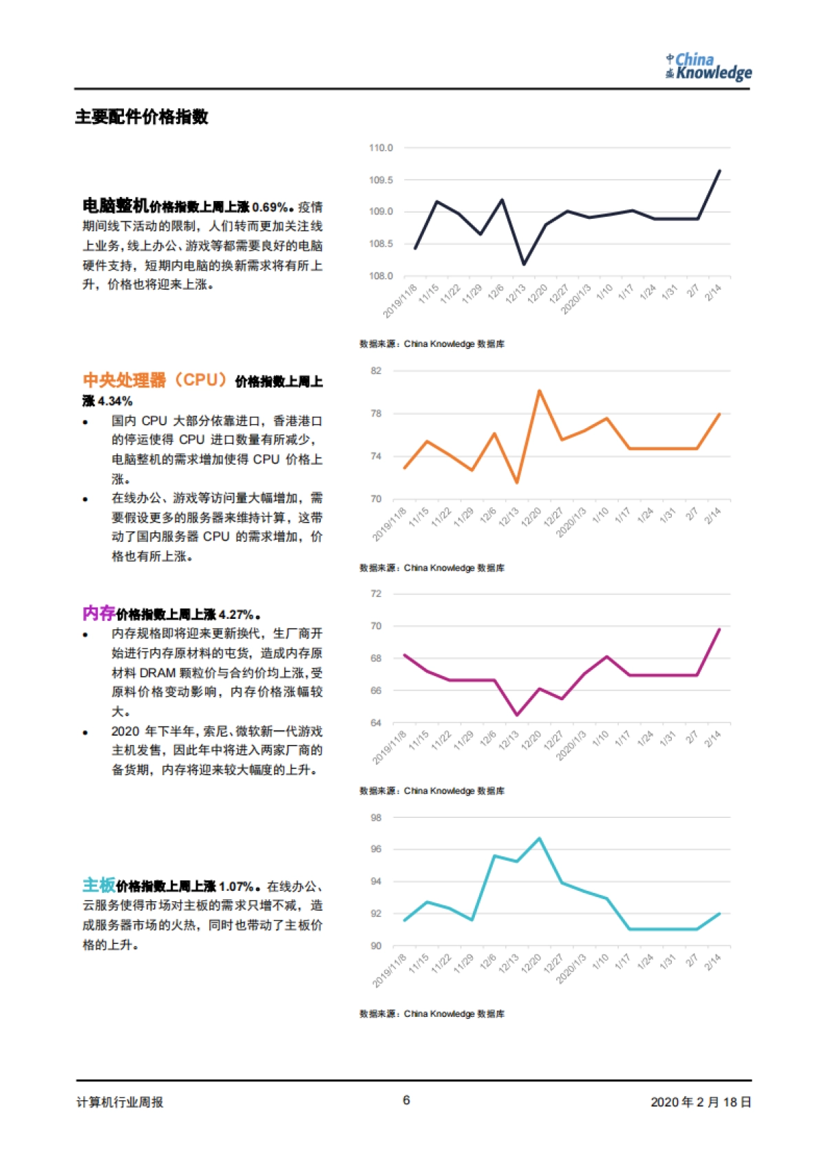 计算机行业周报:远程办公短期助力服务器市场,再融资政策放宽长期利好高新技术产业_第6页