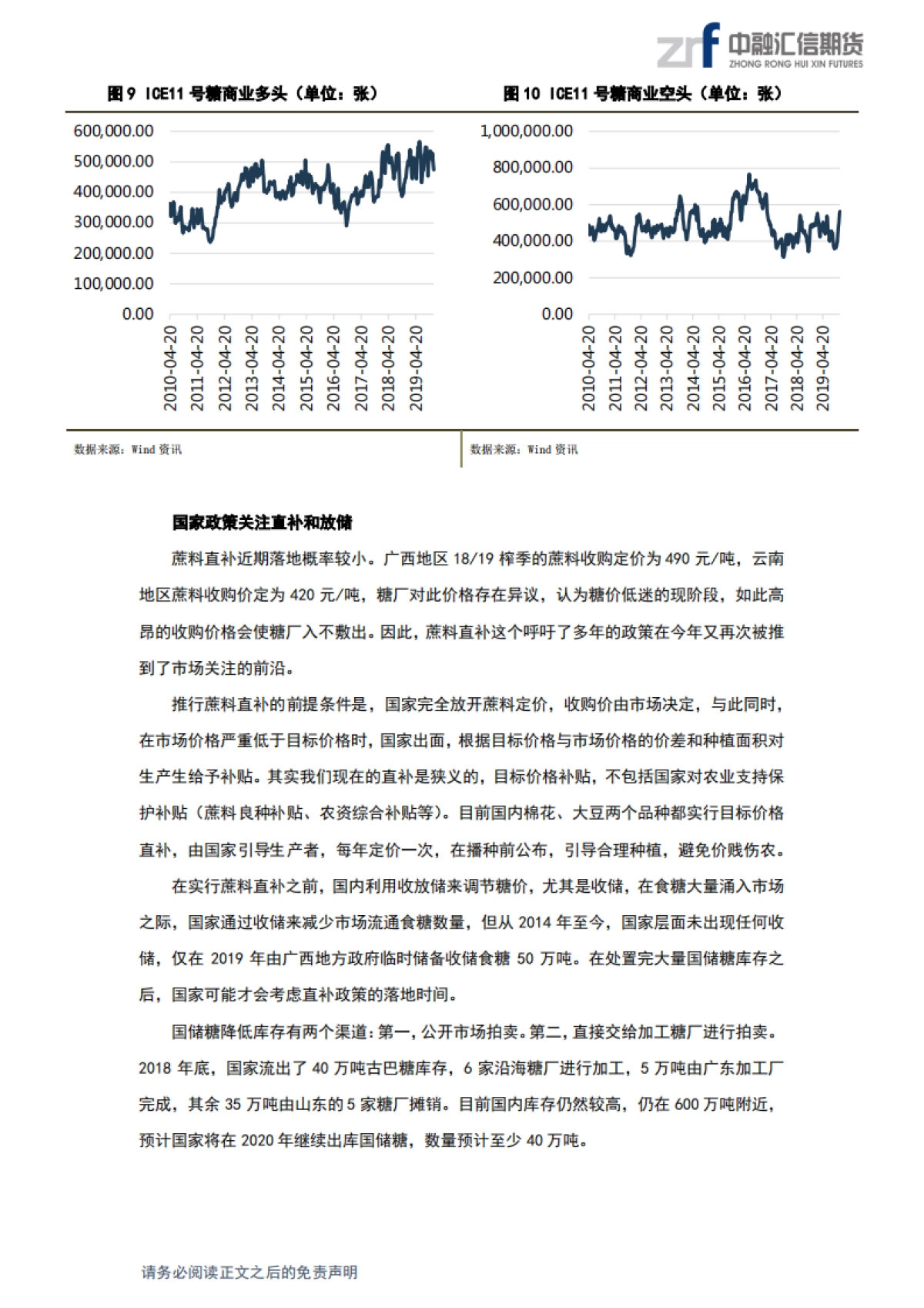 软商品2020年年度策略报告：白糖看供给，关注进口政策，棉花看消费，关注中美贸易-中融汇信期货_第7页