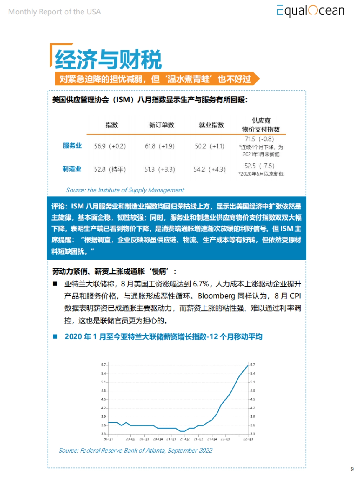 Equal Ocean：海外市场研究月报-美国-2022年10月_第9页