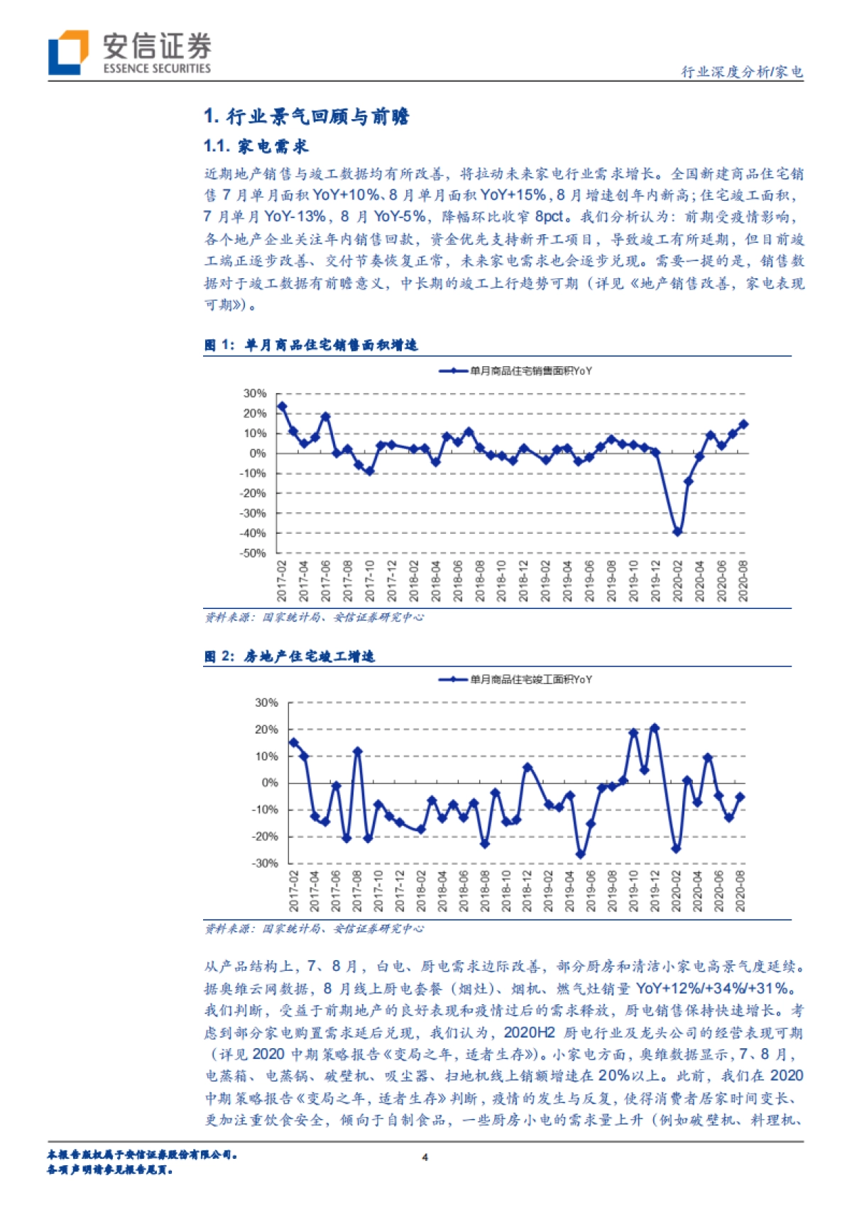 家电行业三季报前瞻与后期展望：Q3需求环比改善，龙头企业表现可期_第4页