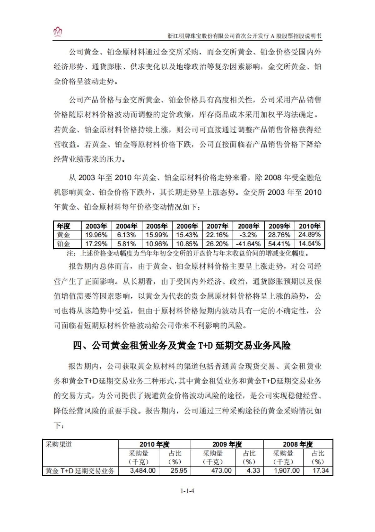 明牌珠宝：首次公开发行A股股票招股说明书_第5页