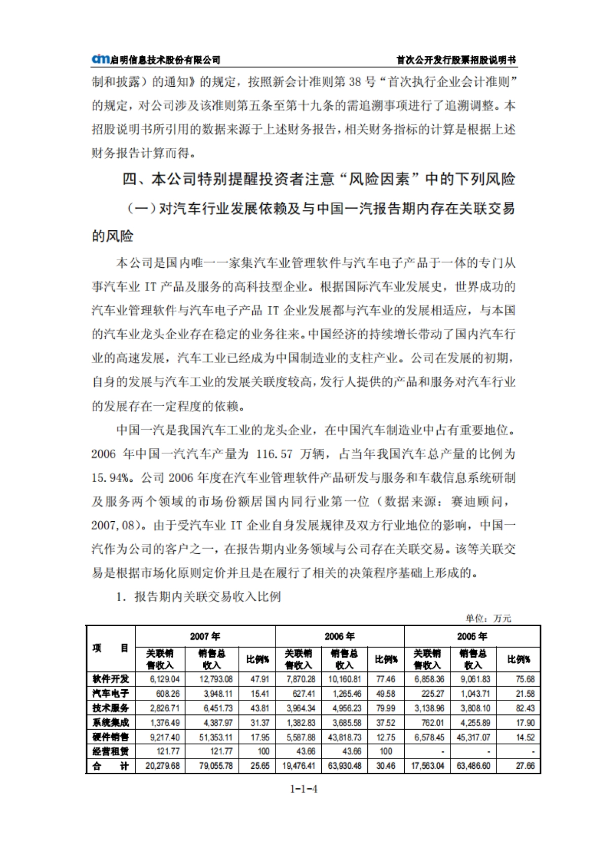 启明信息：首次公开发行股票招股说明书_第5页
