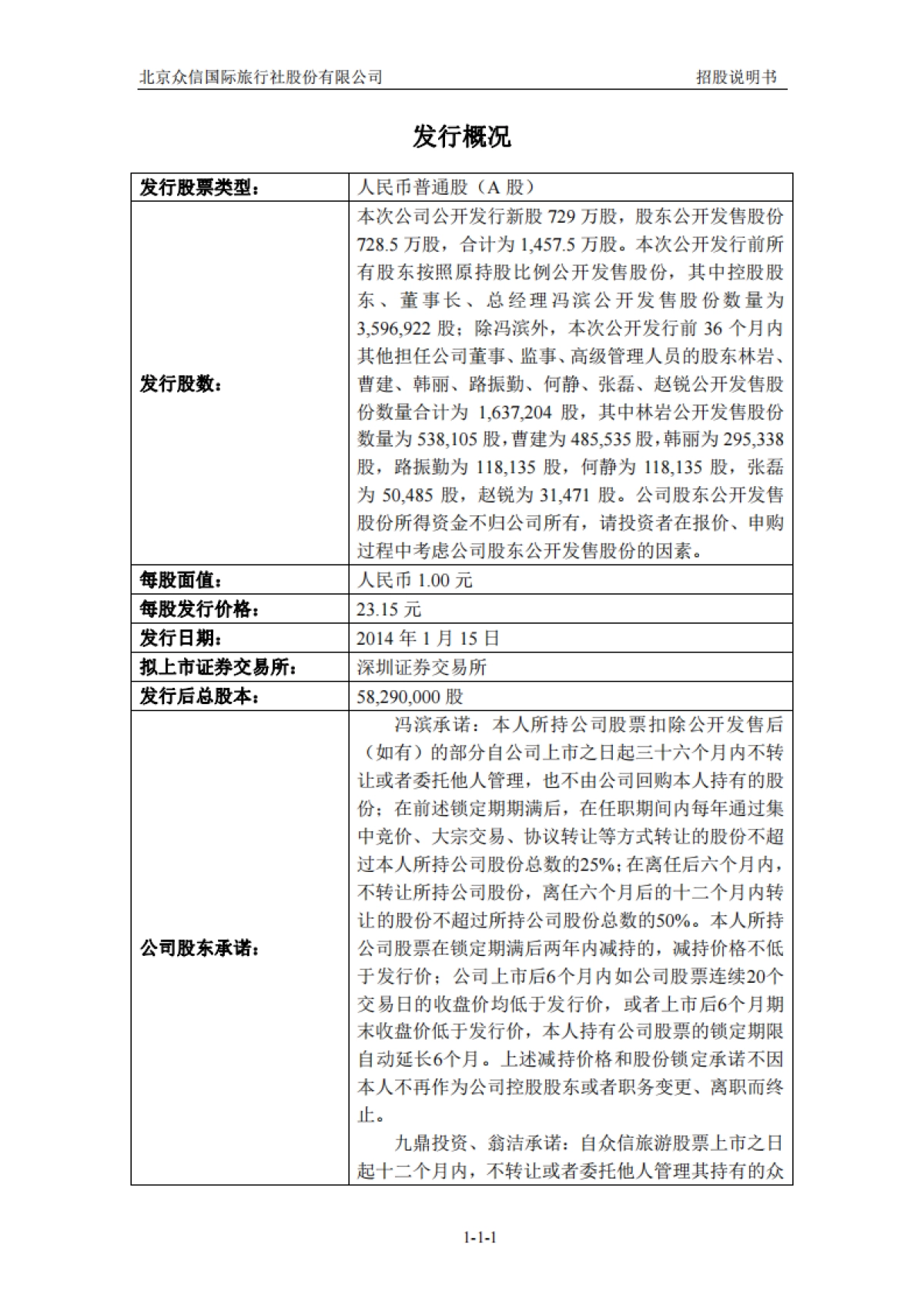 众信旅游：首次公开发行股票招股说明书_第2页