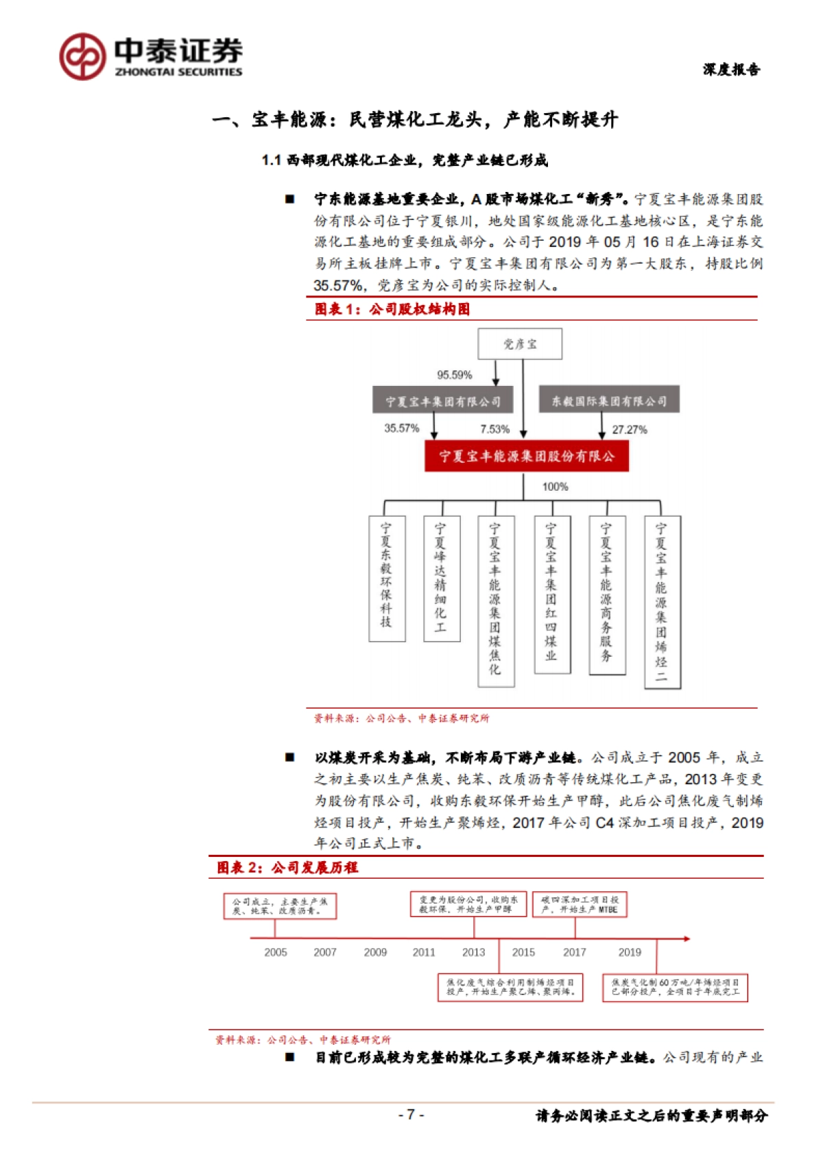 宝丰能源公司深度报告:综合竞争优势突出的煤化工龙头_第7页