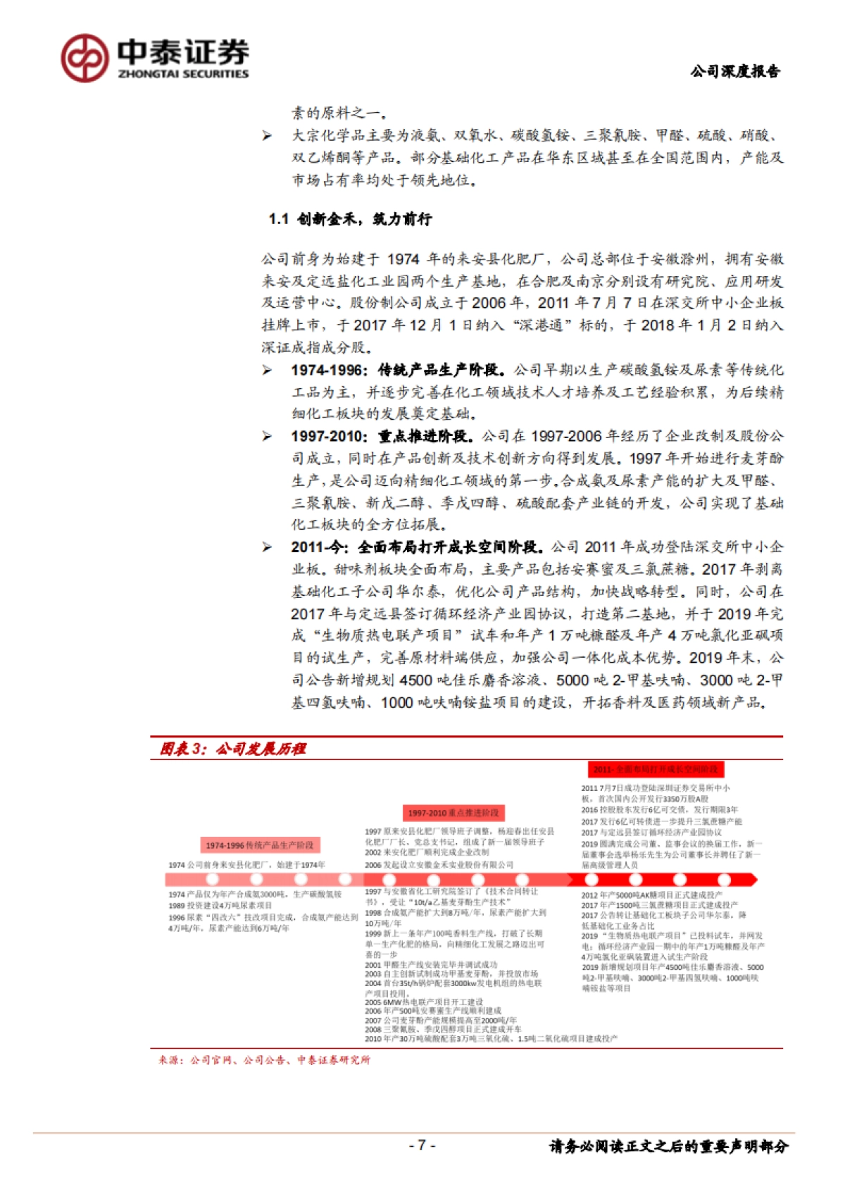 金禾实业(002597)公司研究报告-精细化工龙头,缔造甜蜜事业_第7页